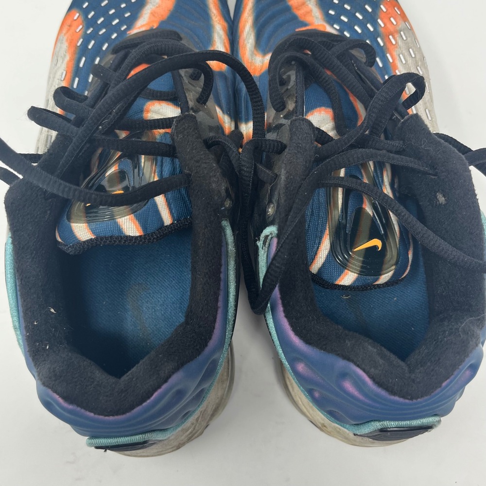 Nike Air Max Deluxe Midnight Navy Laser Orange AJ7831-002 Mens Size 9 - Picture 7 of 10